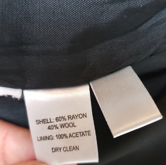 LOFT Ann Taylor Sequin Black Pencil Skirt size S - Picture 7 of 7